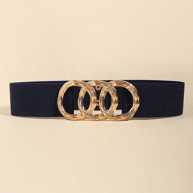 Dark Soul Fashion Round Metal Chain Belt for Women