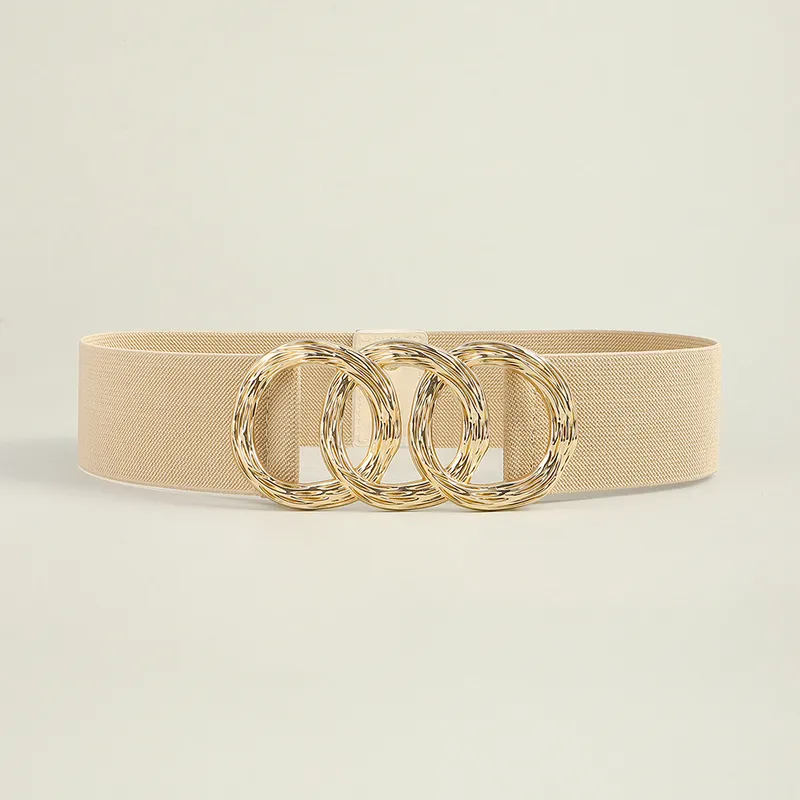 Dark Soul Fashion Round Metal Chain Belt for Women
