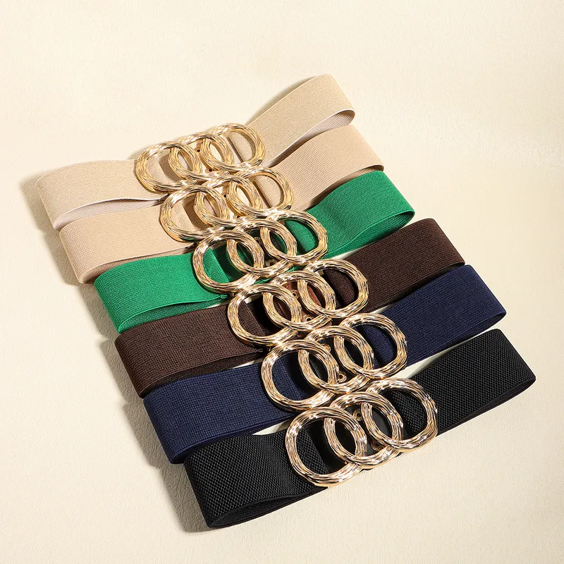 Dark Soul Fashion Round Metal Chain Belt for Women