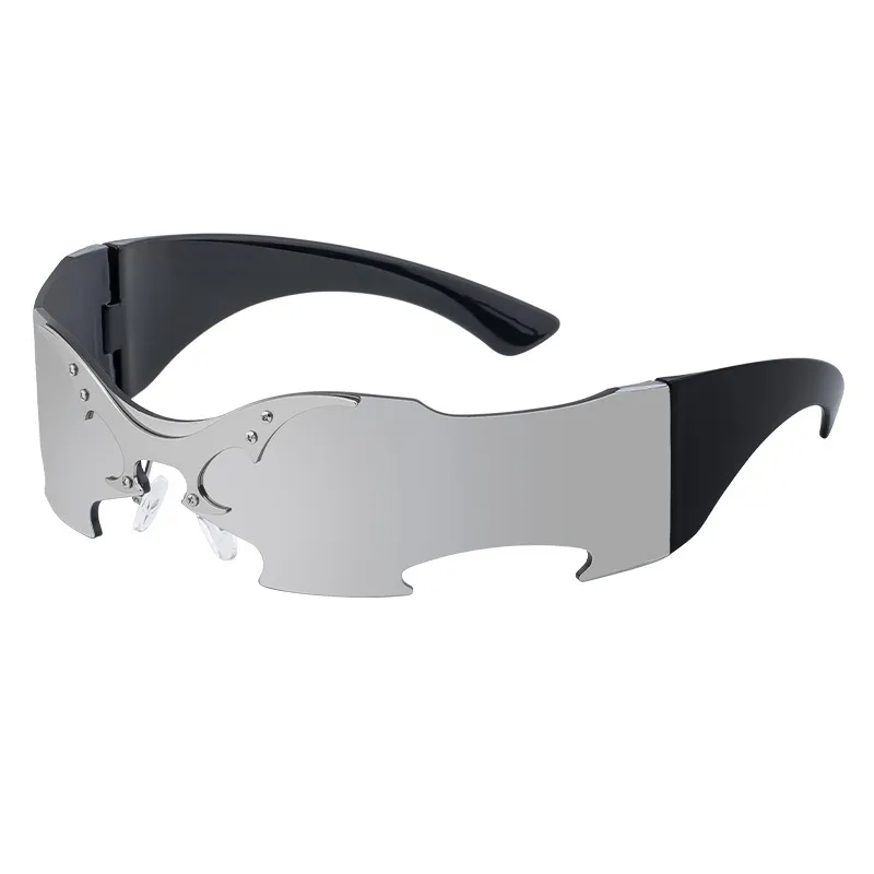 Okulary przeciwsłoneczne sportowe Dark Soul Square Frameless – casualowe, streetwearowe, z ochroną UV400 