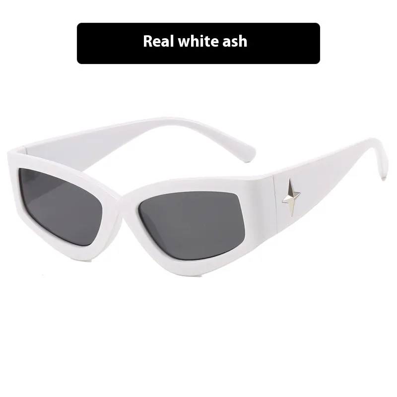 Okulary przeciwsłoneczne damskie Dark Soul Punk Street Special-Shaped – pełna oprawka, ochrona UV400 