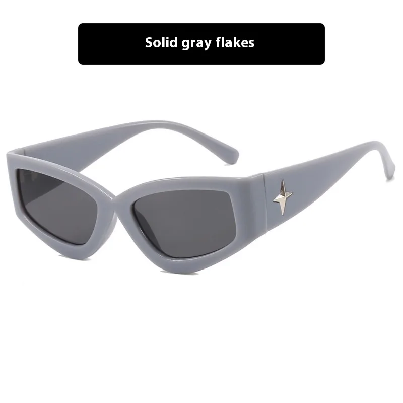 Okulary przeciwsłoneczne damskie Dark Soul Punk Street Special-Shaped – pełna oprawka, ochrona UV400 