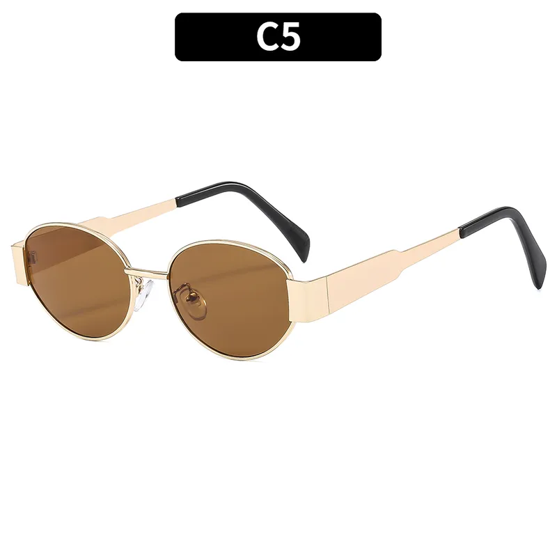 Okulary przeciwsłoneczne damskie Dark Soul w stylu vintage, owalne, jednolity kolor, ochrona UV400
