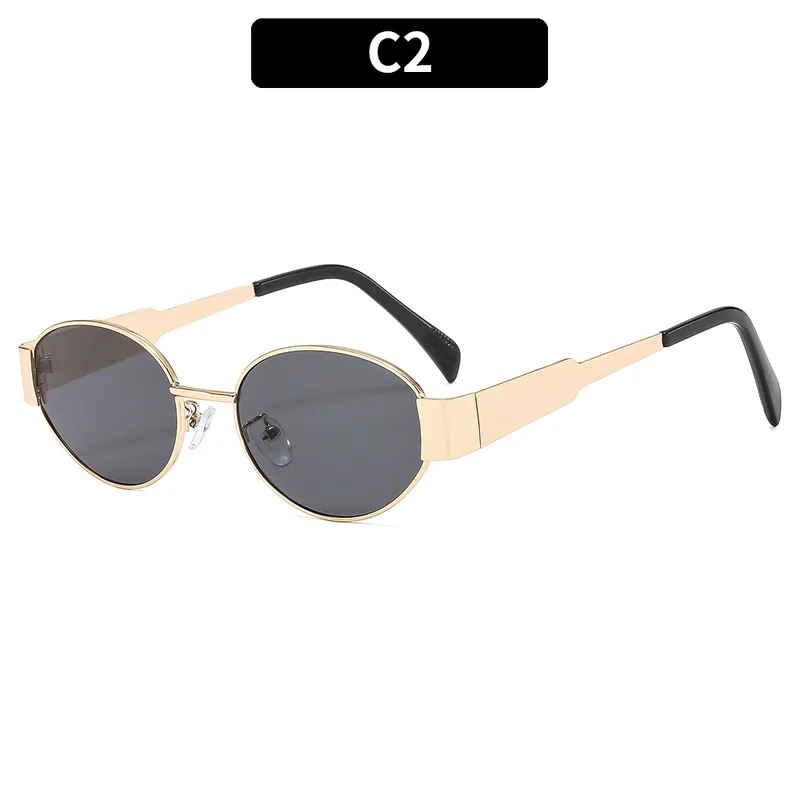 Okulary przeciwsłoneczne damskie Dark Soul w stylu vintage, owalne, jednolity kolor, ochrona UV400