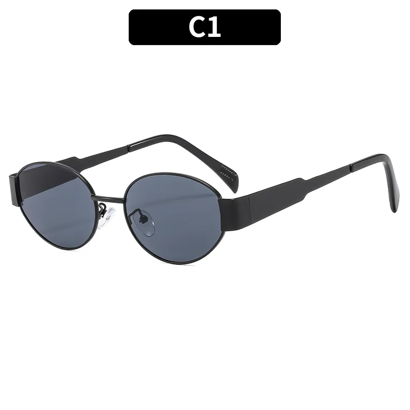 Okulary przeciwsłoneczne damskie Dark Soul w stylu vintage, owalne, jednolity kolor, ochrona UV400