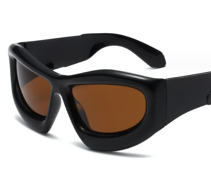 Okulary przeciwsłoneczne Dark Soul Y2K Exaggerated Special Shaped – ochrona UV400