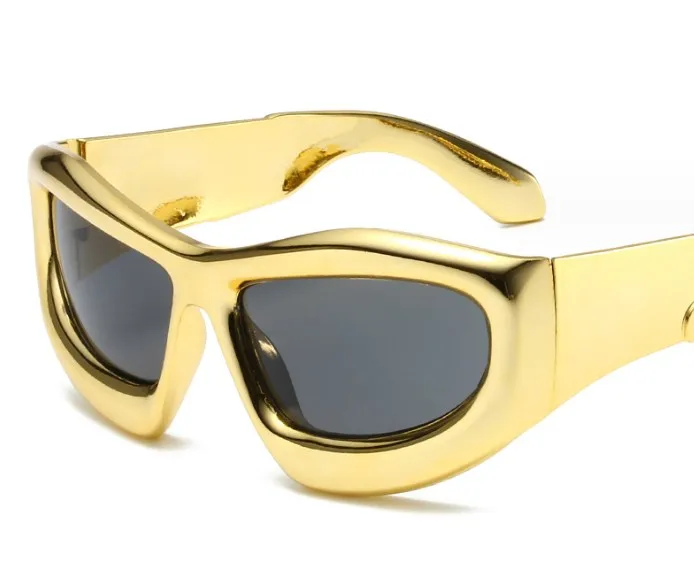 Okulary przeciwsłoneczne Dark Soul Y2K Exaggerated Special Shaped – ochrona UV400